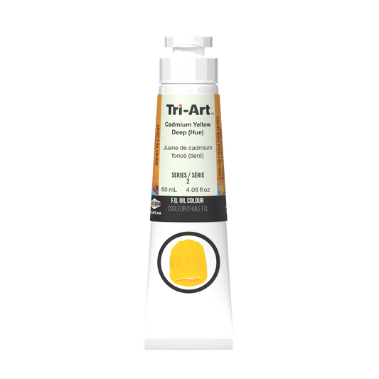 Tri-Art Oil Colours - Cadmium Yellow Deep Hue