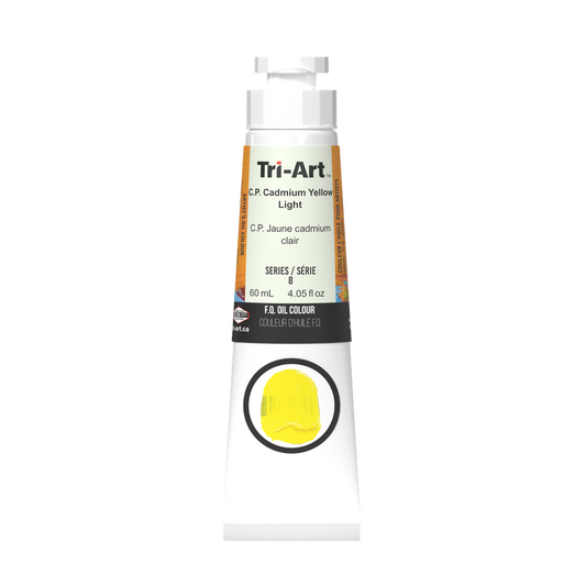 Tri-Art Oil Colours - C.P. Cadmium Yellow Light