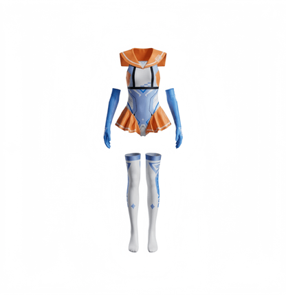 Japanese Anime Girl Spandex Swimwear Racing Suit Wet Suit Race Queen Costume