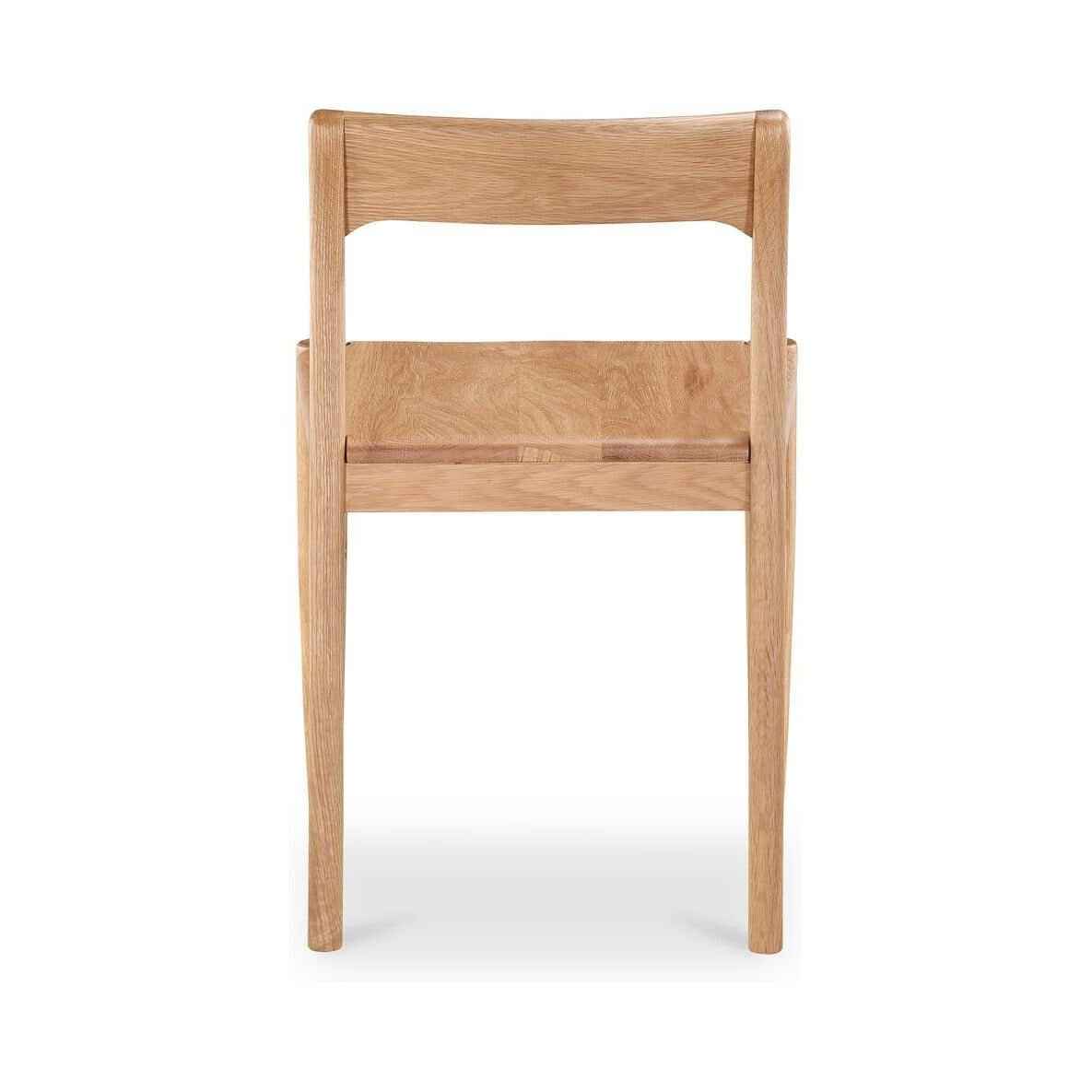 Otis Dining Chair Natural Oak Set of Two