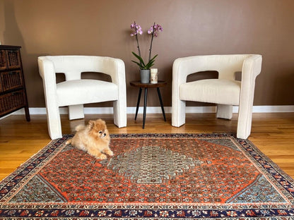 Persian Bijar Rug | 5' 7" x 3' 11"
