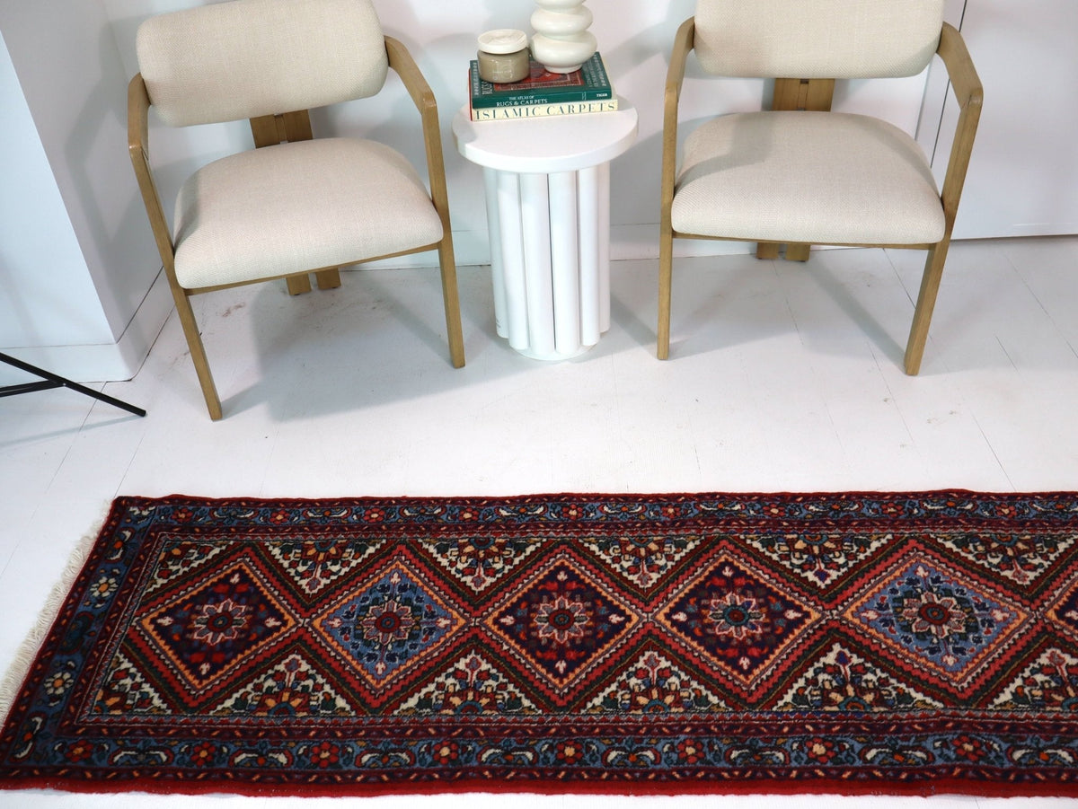 Persian Hamadan Runner Rug | 2' 2" x 9' 6"