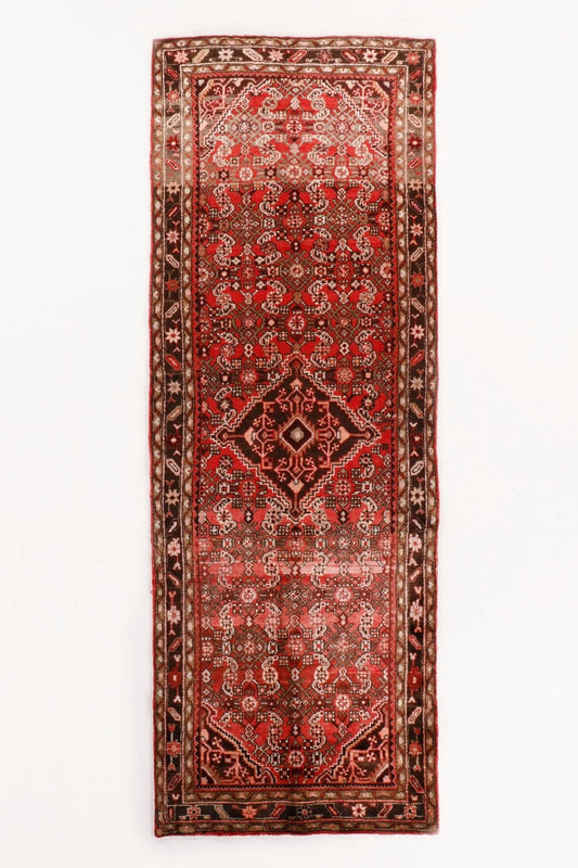 Persian Hosseinabad Runner Rug | 3' 8" x 10' 9"