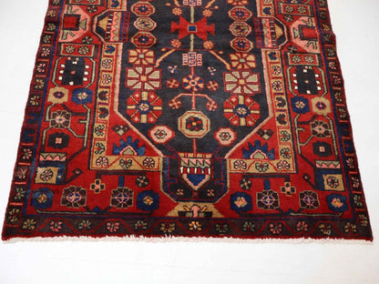 Persian Hamadan Rug | 3' 9” x 5' 3"