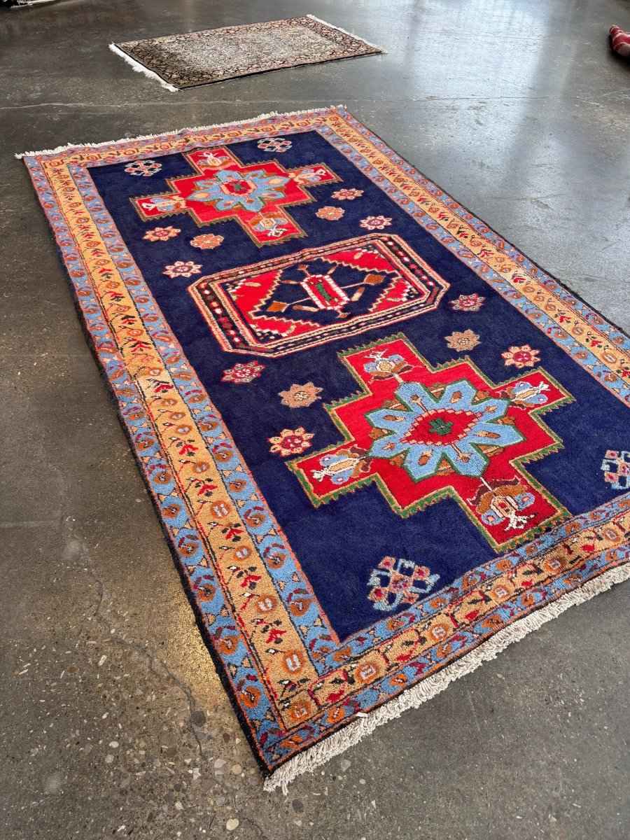 Persian Meshkin Rug | 4' 11" x 7' 10"