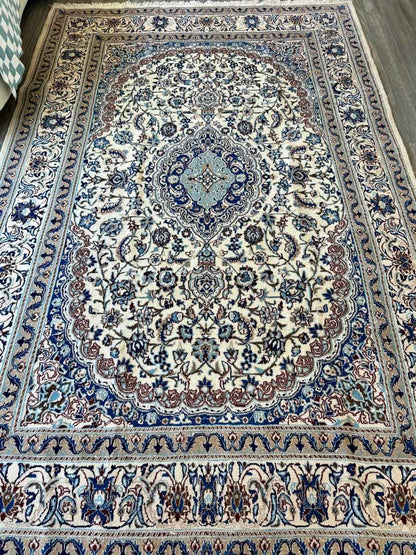 Persian Nain Rug | 6' 7" x 10' 2"
