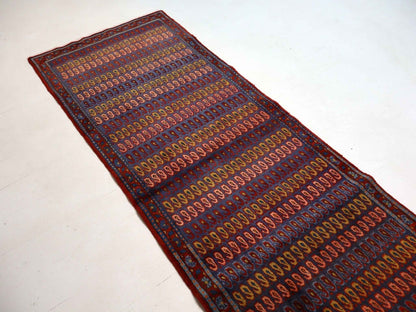 Persian Viss Runner Rug | 2' 11” x 7' 11"