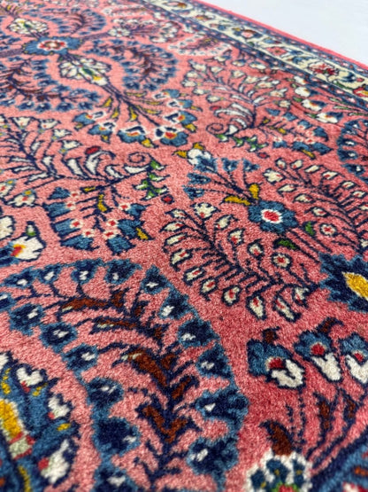 On Hold - Persian Sarouk Rug | 2' 3" x 4' 3"
