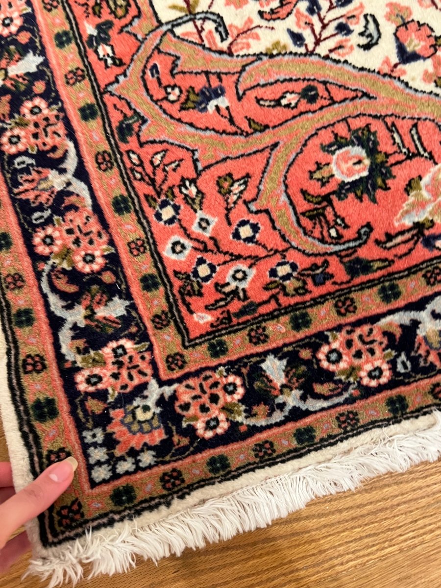 Persian Sarouk Rug | 2' 9" x 3' 11"