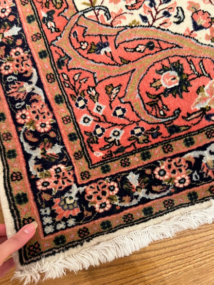 Persian Sarouk Rug | 2' 9" x 3' 11"