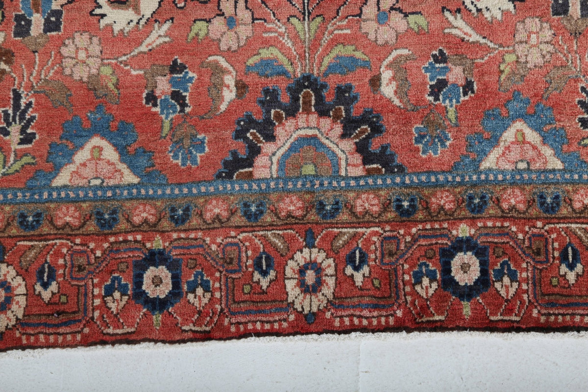 Persian Nanaj Runner Rug | 3' 11" x 9'