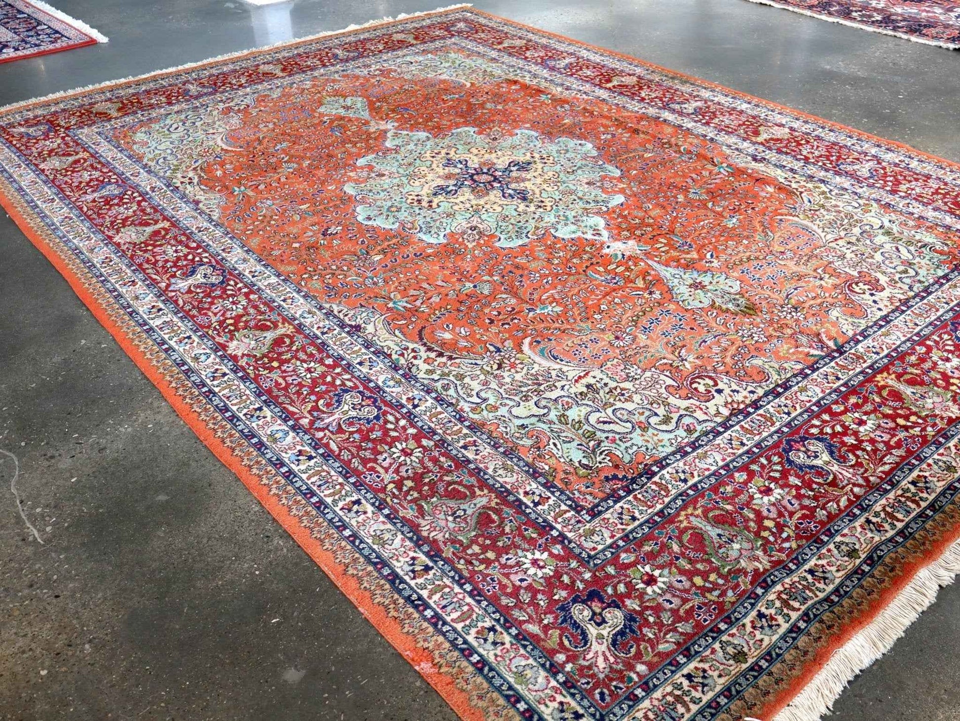 Persian Tabriz Rug | 10' x 13' 9"