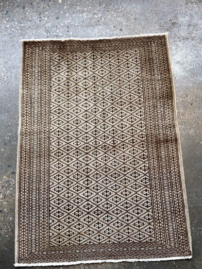 Persian Turkmen Rug | 3' 3" x 4' 5"