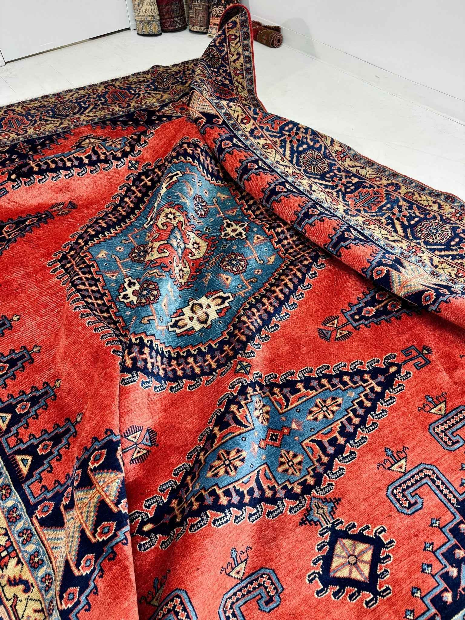 Persian Viss Rug | 9' 6” x 11' 11"