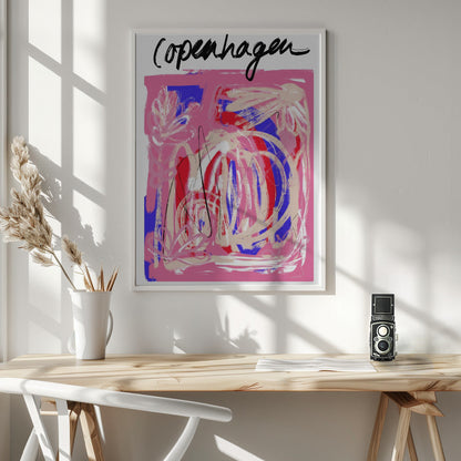 Wandbild Kopenhagenabstrakt5 Größe24x36