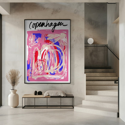 Wandbild Kopenhagenabstrakt5 Größe24x36