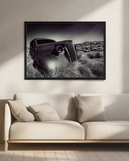 Wall art Disposed-Car