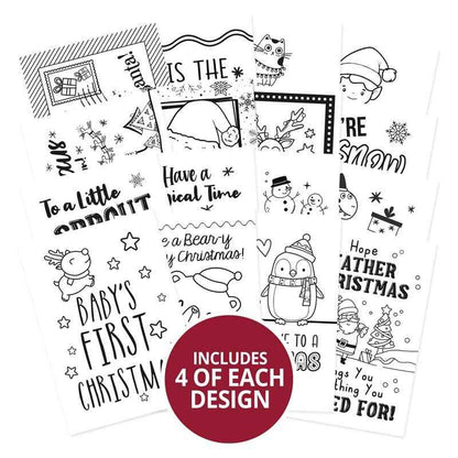 Say It With Style Pocket Pads - Cute Christmas