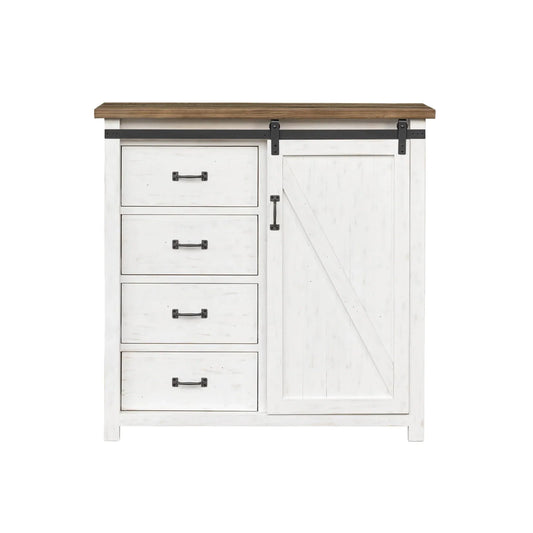 Preston 4 Drawer Chest with 1 Door
