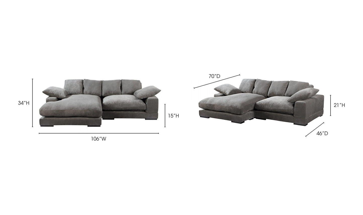 Preston Reversible-Chaise Sectional