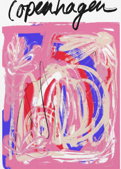 Wandbild Kopenhagenabstrakt5 Größe24x36