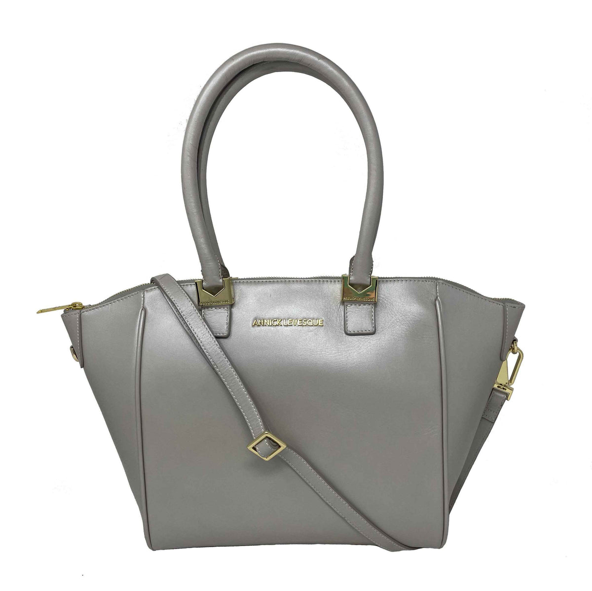 Sac à Main en Cuir Perlé | Mona Moyen