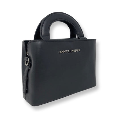 Sac à main deux en un, noir | Clarence