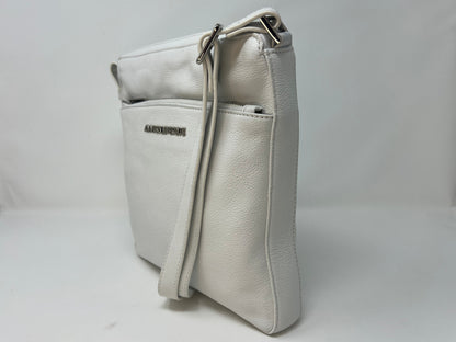 Sac à bandoulière en cuir blanc | Gisèle