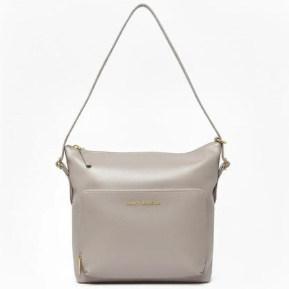 Sac à main en Cuir Transformable Perlé, Alexandra