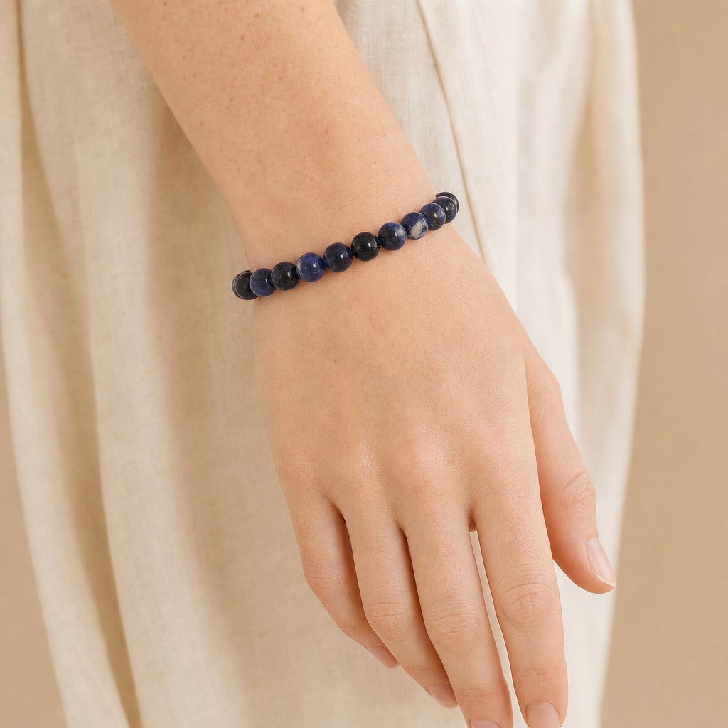 Sodalite E Round Bracelet - 8mm