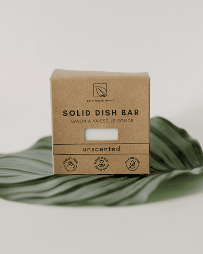 Solid Dish Soap Bar | Bergamot + Lime
