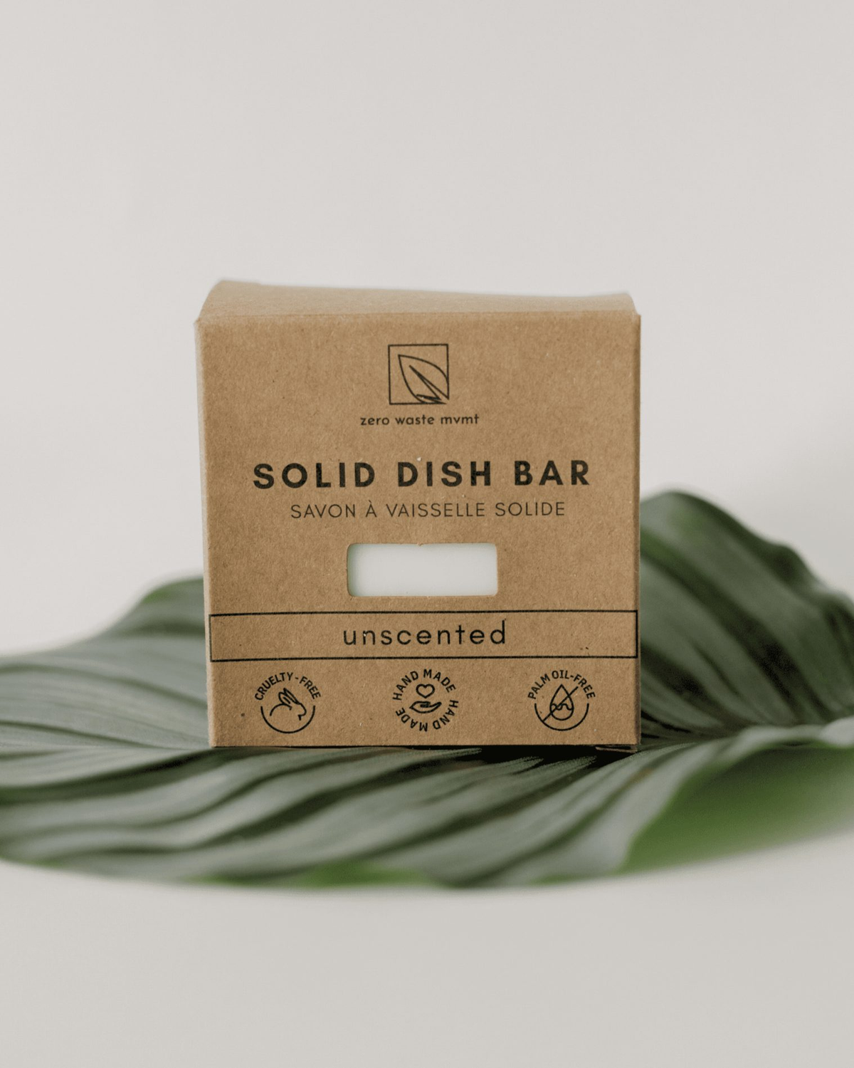 Solid Dish Soap Bar | Unscented