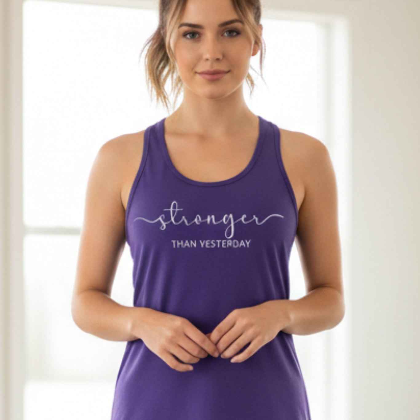 Stronger Than Yesterday Tank Top