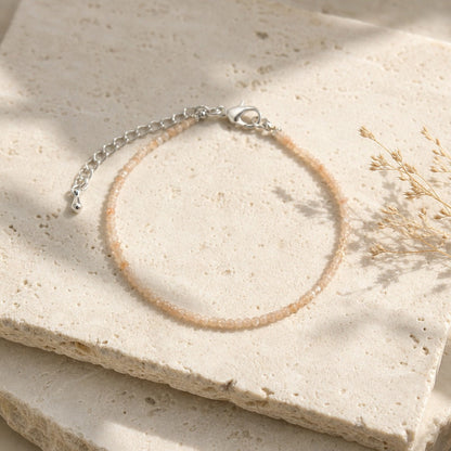 Sunstone Bracelet - 2-3mm