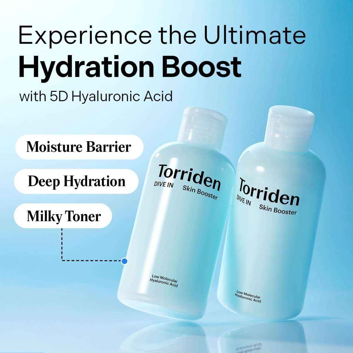Torriden Dive-In Low Molecular Hyaluronic Acid Skin Booster 200ml