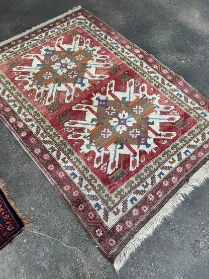 Turkish Kars Rug | 4' 5" x 6' 3"
