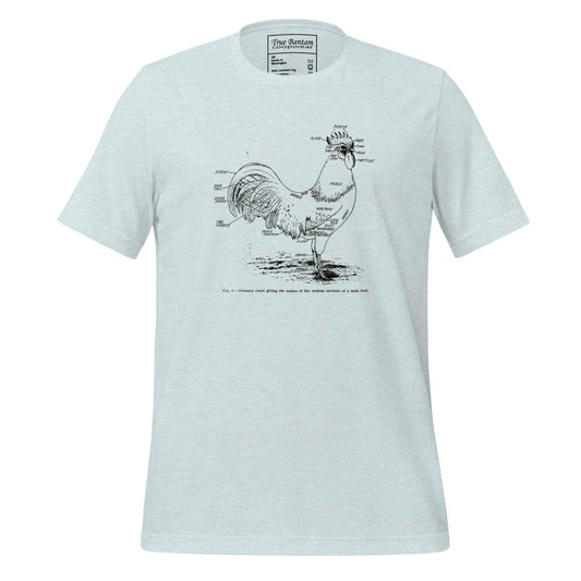 Retro Chicken Parts Unisex t-shirt