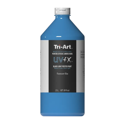 UVFX Black Light Poster Paint - Fluorescent Blue