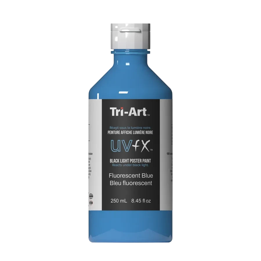 UVFX Black Light Poster Paint - Fluorescent Blue