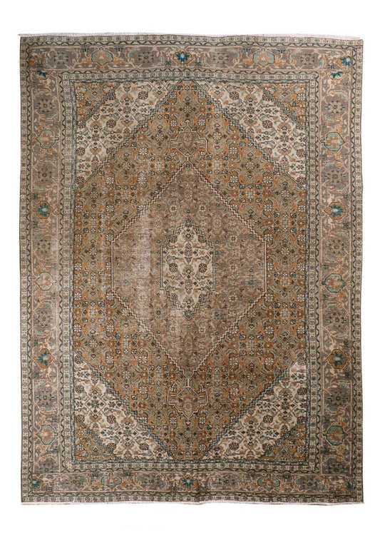Vintage Ardabil Rug | 6' 11"	x 9' 5"