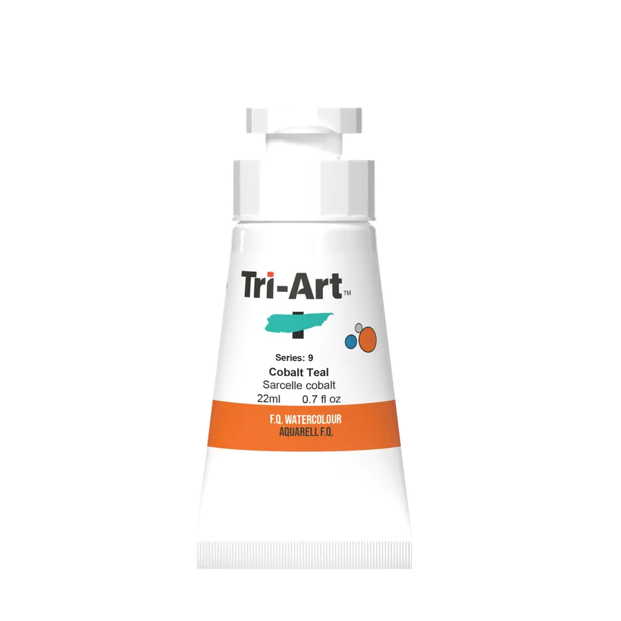 Tri-Art Water Colours - Cobalt Teal