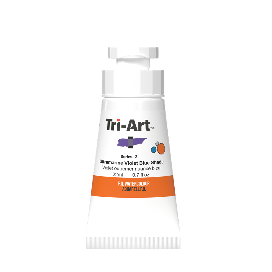 Tri-Art Water Colours - Ultramarine Violet Blue Shade