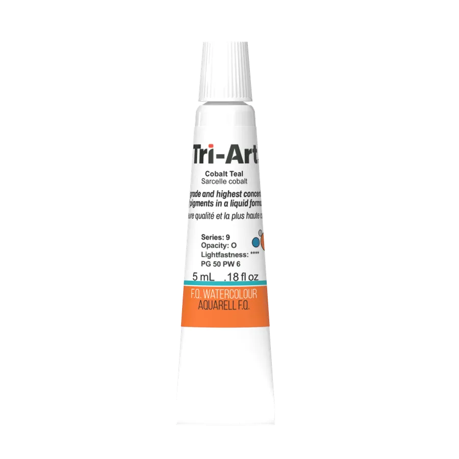 Tri-Art Water Colours - Cobalt Teal