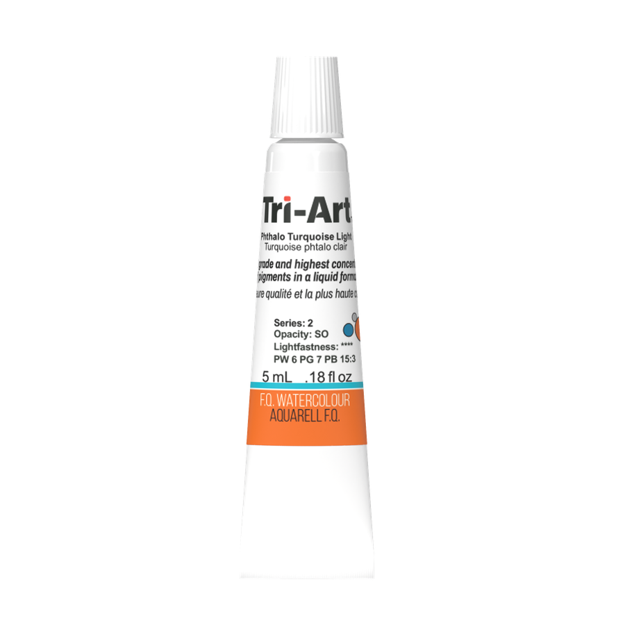 Tri-Art Water Colours - Phthalo Turquoise Light