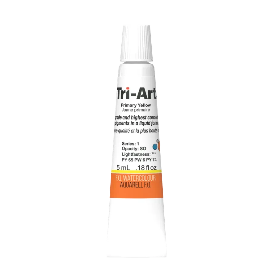 Tri-Art Water Colours - Primary Yellow