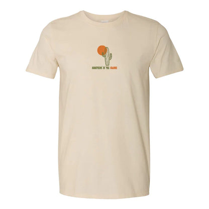 T-shirt "Something in the Orange" brodé
